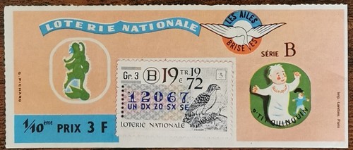 Billet loterie nationale - de,