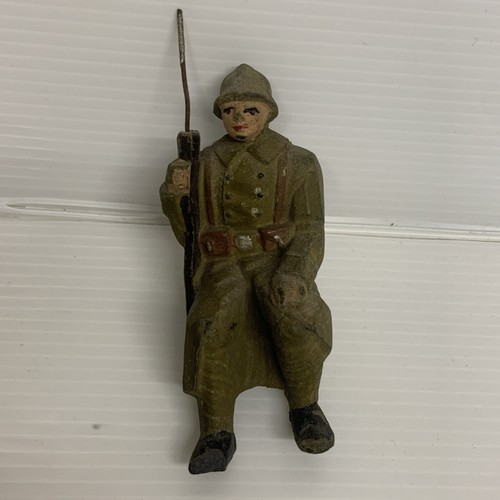 Jouet ancien soldat passager
