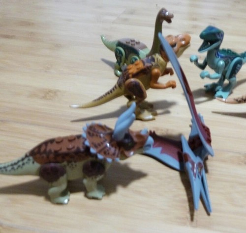 Lot dinosaures mini bloc - de, 6