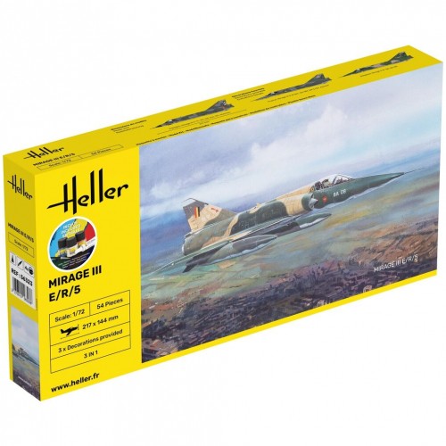 Heller kit début mirage - mirage, e