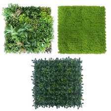 Arella Haie Artificielle 100x100 cm en Polypropylène - Ensemble de 2 Pièces - ST