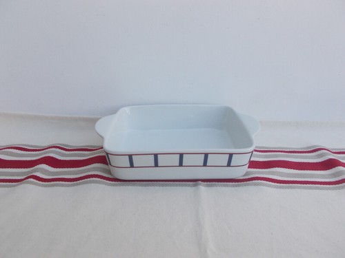 Vaisselle basque bleu rouge - bleu, et
