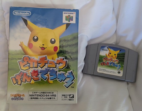 Nintendo pikachu genki de - genki,