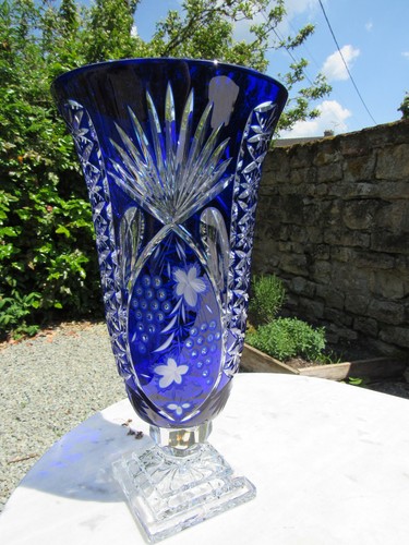 Vase cristal cristallerie - vase,