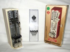 Métronome Taktell Super-Mini Wittner Couleur Ivoire dans sa boite Avec Clée