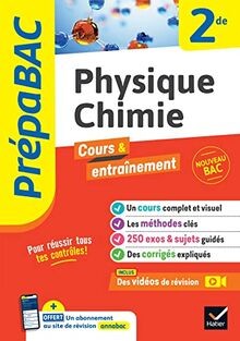 Prépabac physique chimie 2de - physique-chimie,