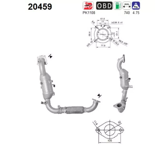 Catalyseur 20459 - as,