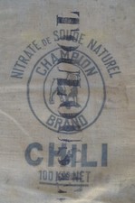 sac toile de jute Nitrate