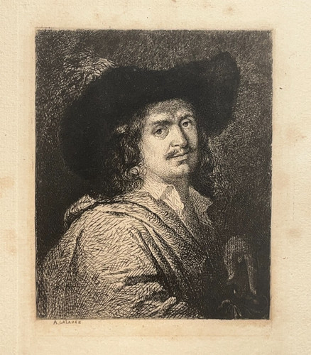 Portrait homme gravure - portrait,