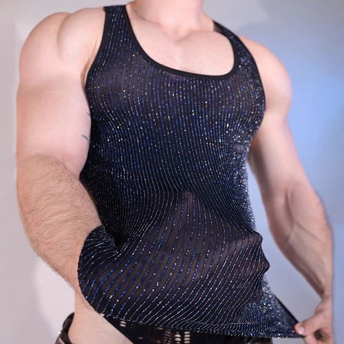 Débardeur streetwear maille