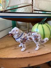 chien berger allemand en faïence de Rouen 