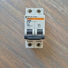 Disjoncteur Merlin Gerin C60N C10 (24201)