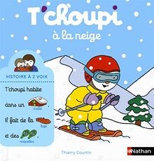 Tchoupi neige livre - à,