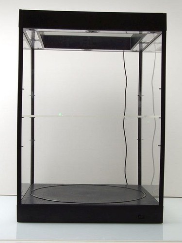 Vitrine avec éclairage led - vitrine,