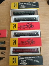 Ensemble De 5 Voitures Voyageurs Piko Échelle Voitures DR.CSD.et Soviétique...