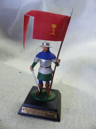 Soldat plomb porte etendard - soldat,