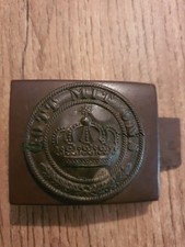 Boucle Gott Mit Uns Ww1 Allemand 14/18 Modèle 1847