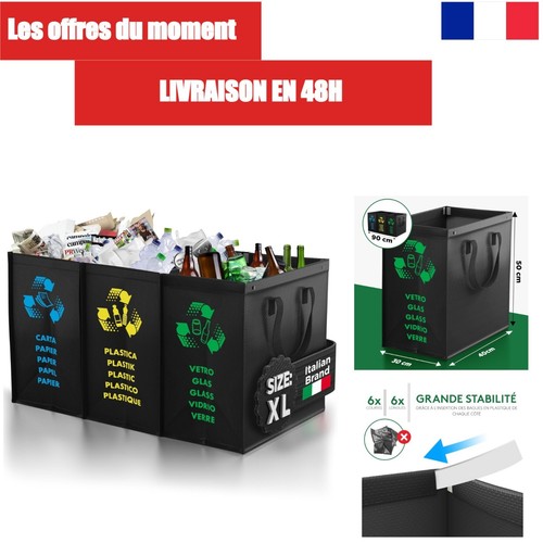 Poubelle tri sélectif - , 3
