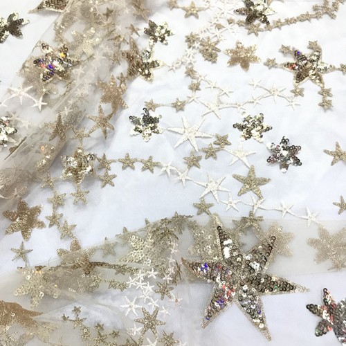 étoile sequin dentelle - sequin,