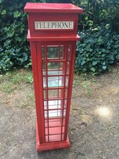 cabine téléphonique anglaise xxl : hauteur 90 cm !