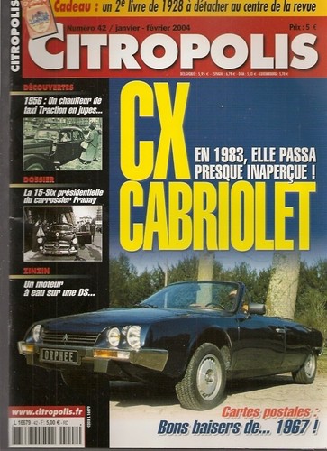 Citropolis citroen cx - 42,