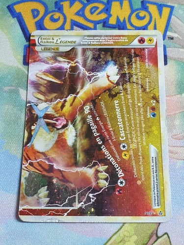 Carte pokemon entei raikou - entei, et