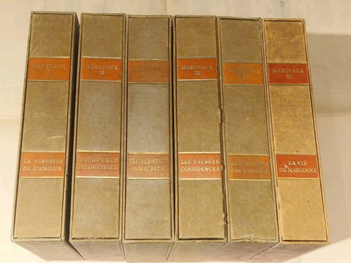 Oeuvres marivaux volumes - 6,