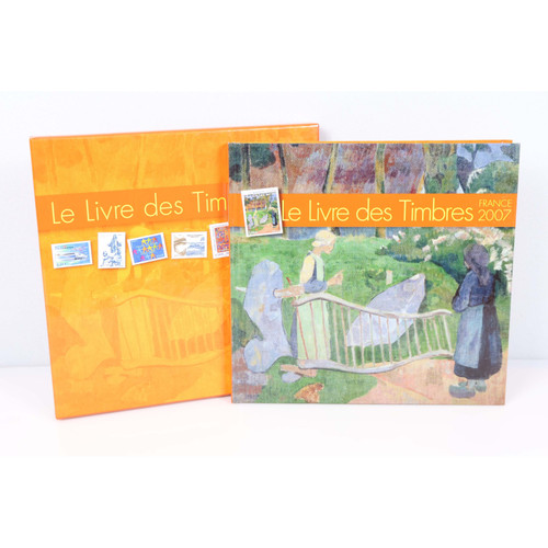 Livre des timbres france - le,