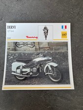 CARTE FICHE MOTO collection