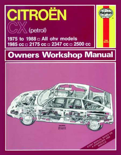 Manuel atelier citroen cx - citroen,
