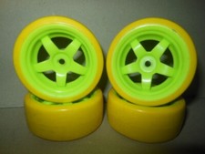 lot roues occasion voiture drift 1/10 lancia rc tamiya ford hf bmw subaru piste