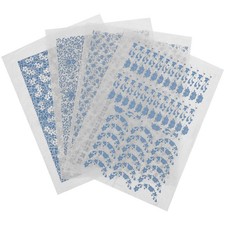  4 Sheets Ceramic Decoration