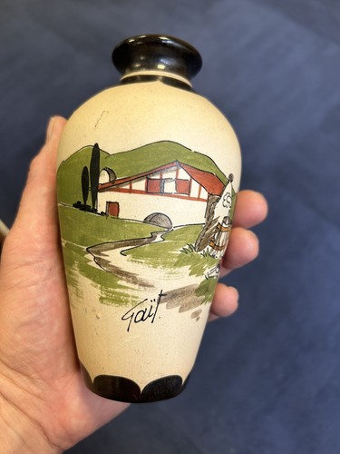 Vase grès art - d, grand