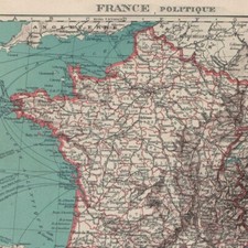 France politique - - Carte