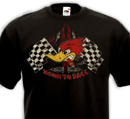 Shirt born race - born, racer