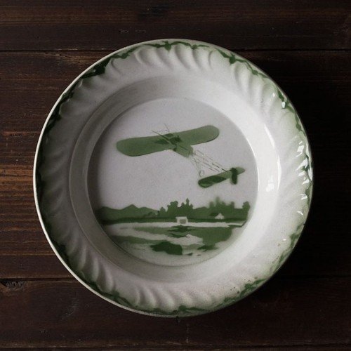 Assiette creuse ancienne - , en