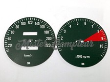 2 fonds de compteur/cadrans - km/h & compte-tours - pour HONDA cb 750 four K2
