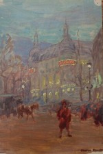 Paris, le grand magasin du Printemps Haussmann. Gaston KNECHT (1875-1968)