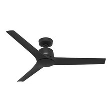 Ventilateur de plafond avec télécommande Hunter Athens Noir Fan Réversible