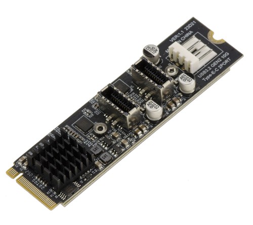 Carte usb format pcie m - usb, au