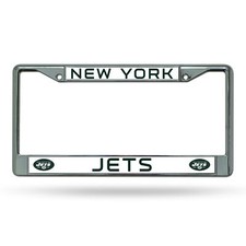 Cadre De Plaque D'Immatriculation Chrome Des New York Jets