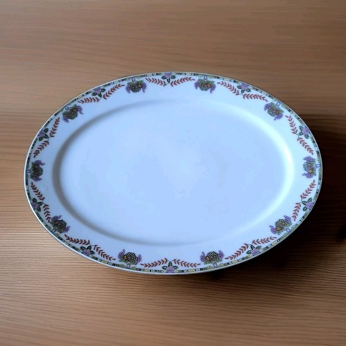 Plat ovale porcelaine limoges - plat,