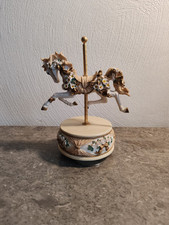 Cheval De Carrousel Musical. Vintage 