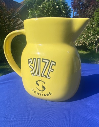 Pichet suze jaune - pichet, céramique