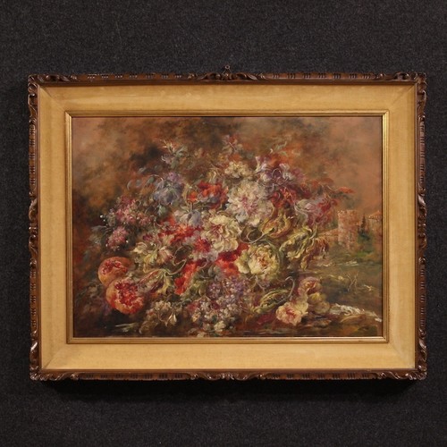 Tableau italien huile sur