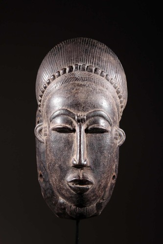 Masque africain baoulé - masque,
