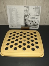 Tupperware  Ravioles Party Plaque de 40 Ravioles  25.3x31.1x2.5 + Recettes