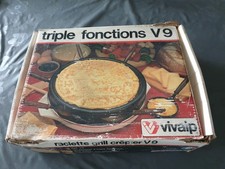 le 3 en 1 : Crépier - Raclette - Grill