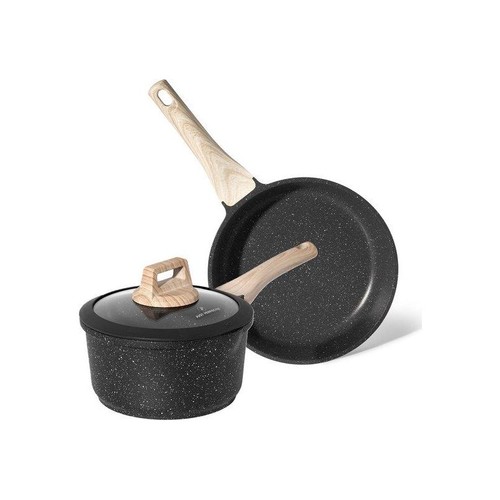 Poêle avec casserole - poêle, cm
