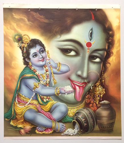 Inde calendrier estampe - calendrier,